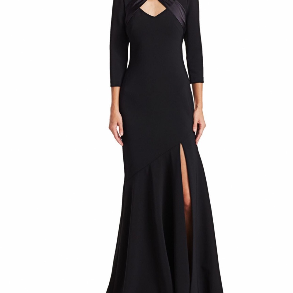 Theia Black Formal Gown